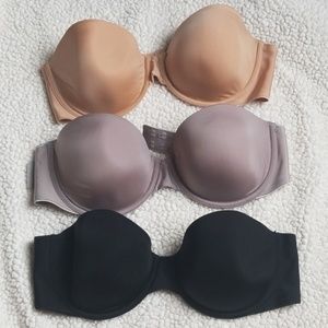 Victoria's Secret strapless bras